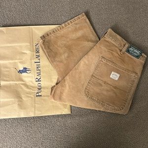 Polo Ralph Lauren Canvas Carpenter Pant - New With Tags